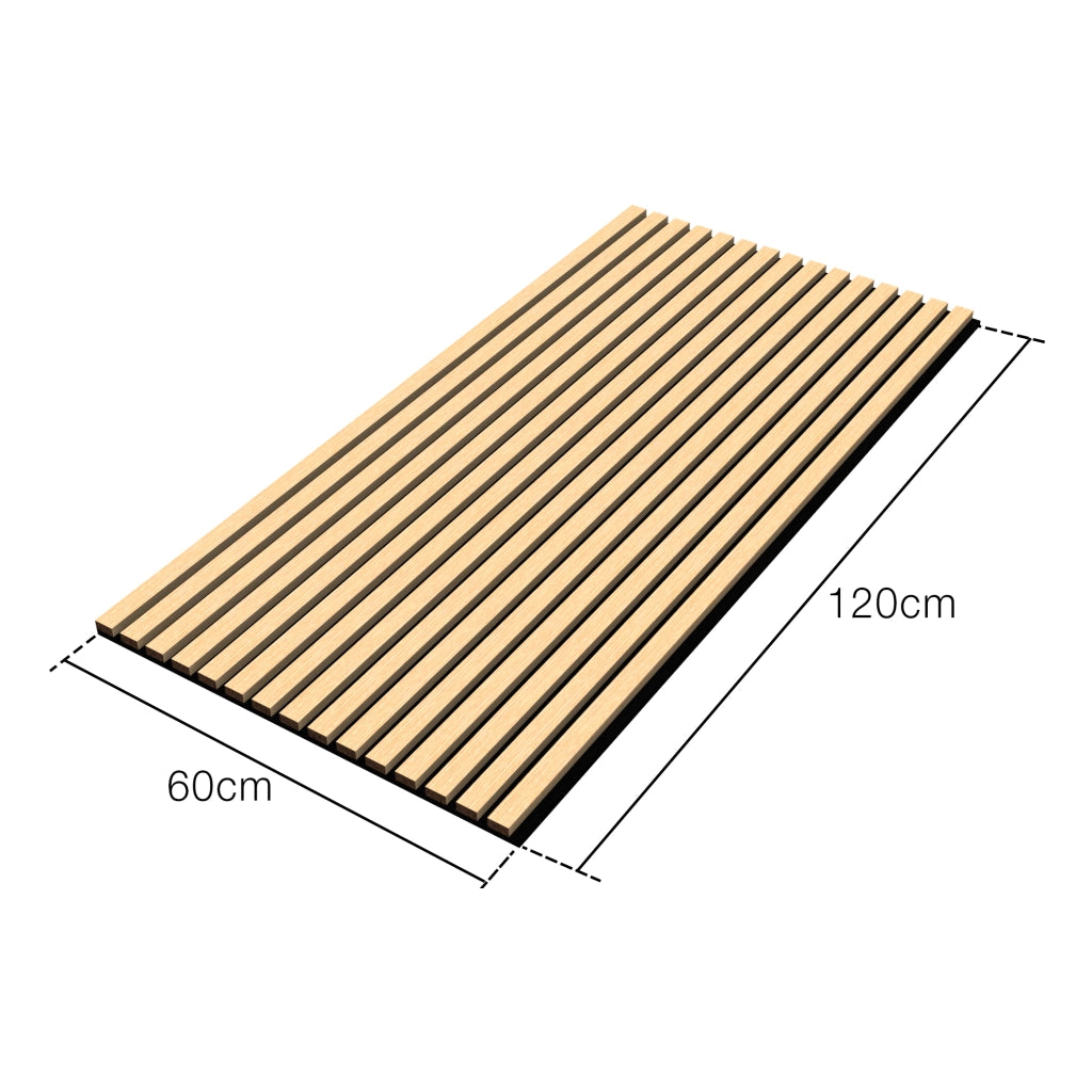 Set Vang di 12 Pannelli Fonoassorbenti Decorativi - Rovere NEU.HOLZ