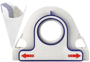 Applicatore di carta vetrata, dispenser di carta vetrata con raschiatore, set di applicatore di carta vetrata per la decorazione di pareti, muri e pavimenti, inclusa una bobina di carta vetrata.