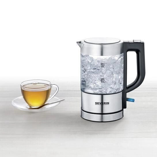 Severin WK 3472 bollitore elettrico 0,5 L 1100 W Argento