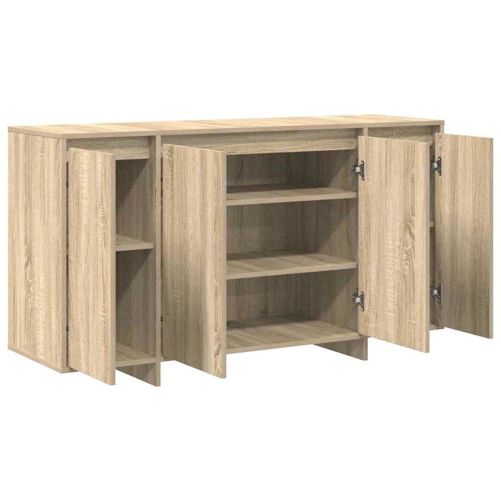 Credenza-Buffet-Armadio da cucina Rovere Sonoma 135 x 41 x 75 cm Legno multistrato