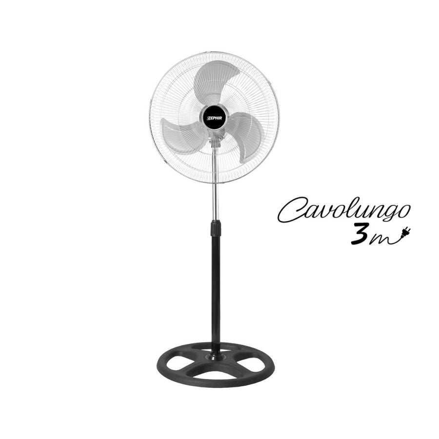 VENTILATORE INDUSTRALE 3IN1 CON PALA 45CM 55W 1250 GIRI/MIN