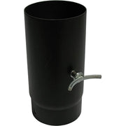 TUBO PORCELLANATO H.250 C/VALVOLA DI REGOLAZIONE SCARICO- Diam.130- A.L.A- pezzi 1