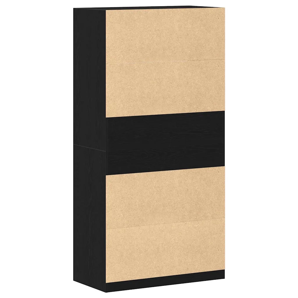 Guardaroba Rovere Nero 100 x 50 x 200 cm Legno ingegnerizzato 3329297