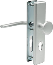 Profilo di protezione per porta di casa cilindro di protezione laterale 92 mm protezione cilindro SI - impianto di protezione in alluminio quadrato - dispositivo di sicurezza laterale