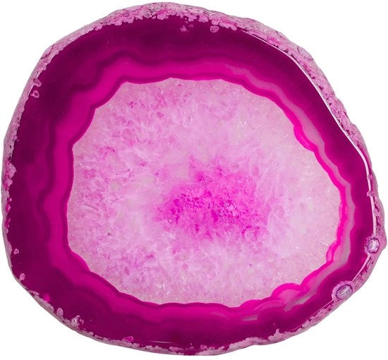 Set di 2 piastre di agata lucidata, piastre di geode per cartellone da matrimonio, piastre decorative di agata irregolare per ufficio casa, rosa