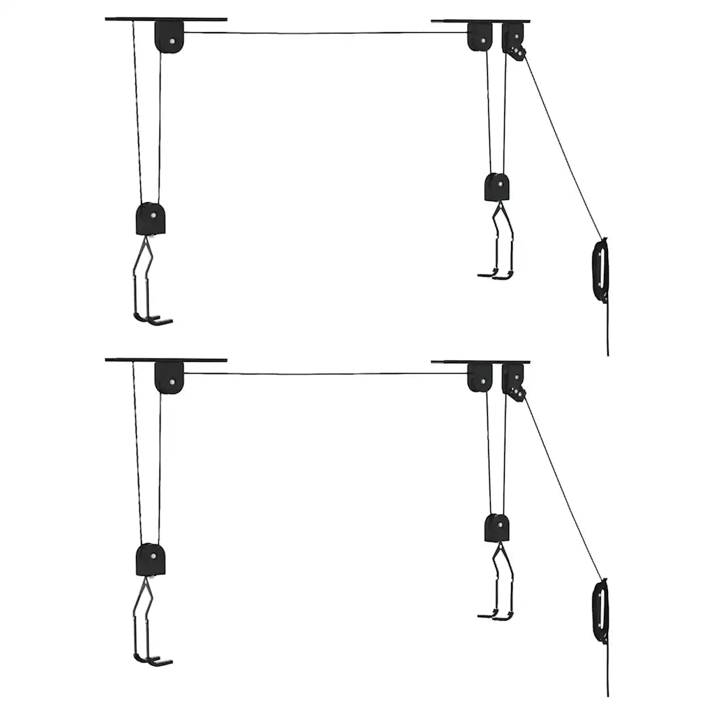 Sollevatori per Bici con Supporto a Soffitto 2 pz 20 kg CFW7242596