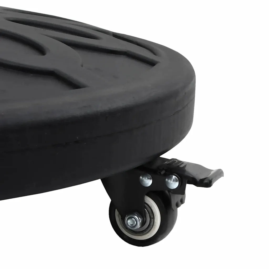 Base per ombrellone Art d¨¦co Nero ? 45 x 39,5 cm Ferro CFW5038776