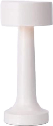 Lampada da Tavolo Senza Fili - Lampada Ricaricabile per Interno ed Esterno - Luce Bianco Caldo & Protezione IP44 - Bianco