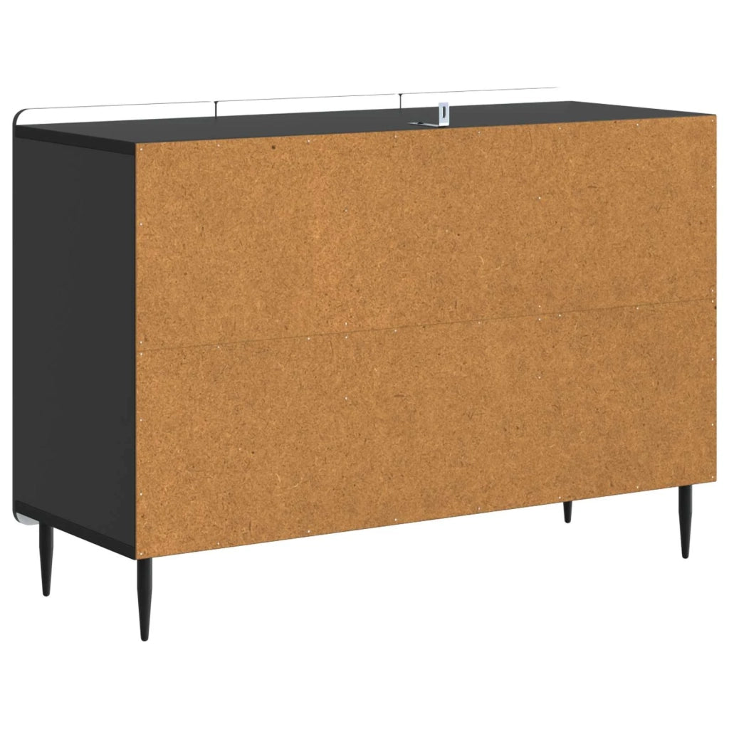 Credenza Nero 89 x 34,5 x 62 cm Legno ingegnerizzato 894426