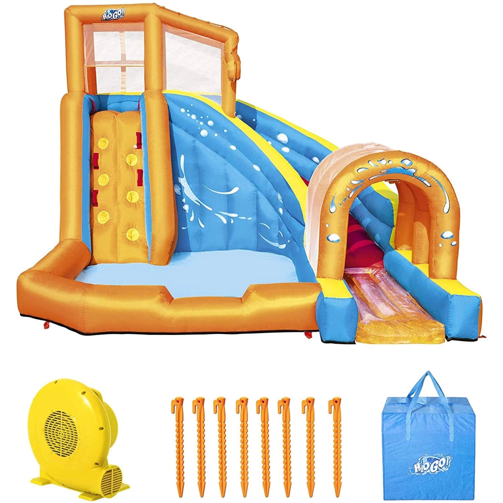 Bestway 53303 | H20GO! - Parco Acquatico Hurricane Tunnel Blast, 420x320x260 cm
