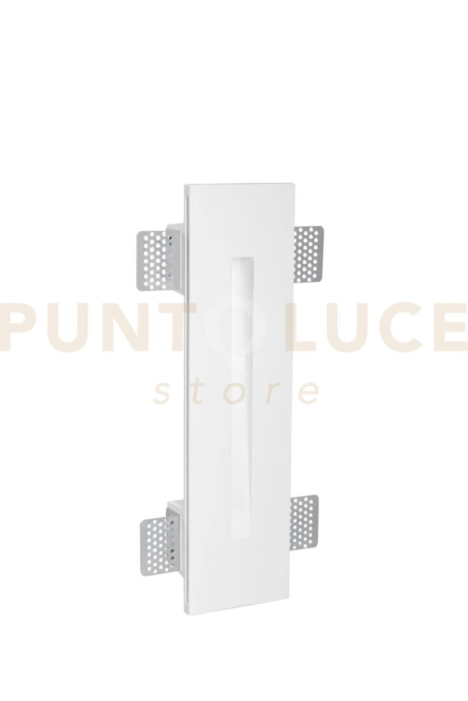 INCASSO LED ELLE IN GESSO 1,5W 100LM 3000K DRIVER NON INCLUSO 300X80X40MM