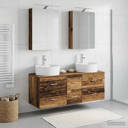 Set di mobili per il bagno 5 pcs Legno antico 3406917