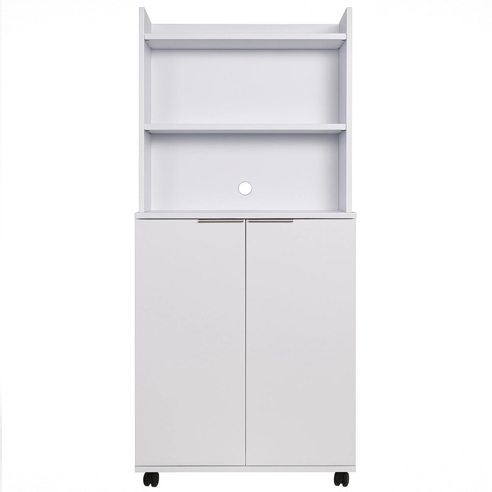 Mobile Stazione Coffee Angolo Bar Snack da Ufficio Credenza Multiuso per Caffè