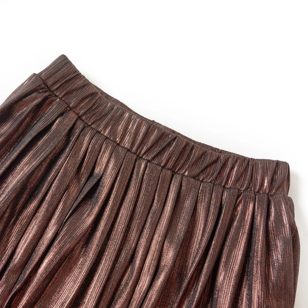 Gonna da Bambina con Brillantini Cognac 128 CFW1203285