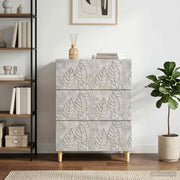 Mobile con Cassetti Grigio Cemento 66 x 34,5 x 90 cm 895068