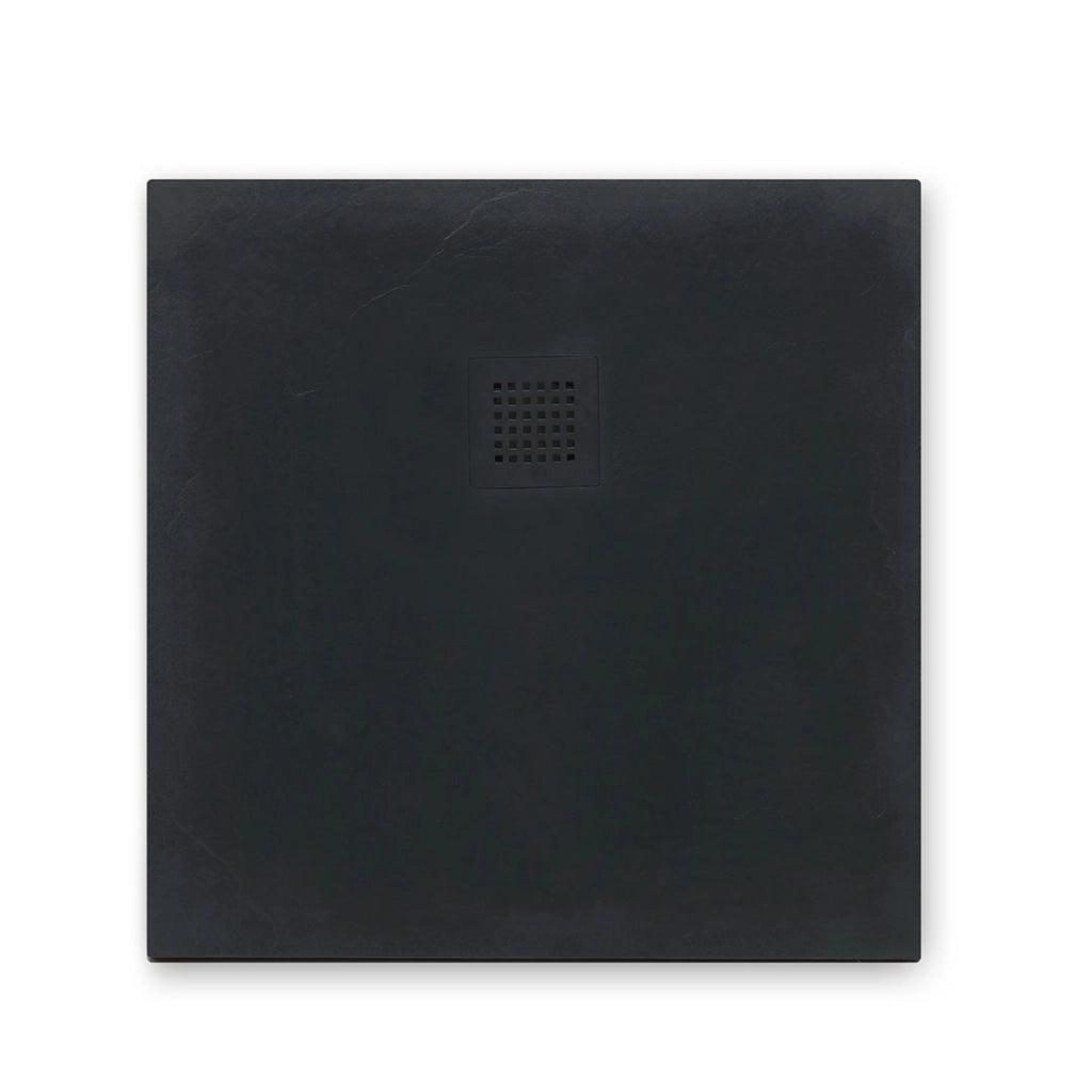 Piatto doccia 90x90 h2,5 cm antracite