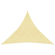 Vela ombreggiante/ombrellone 160 g/m² 4,5 x 4,5 x 4,5 m HDPE marrone 02_0009162