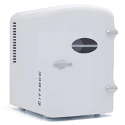 ZMH Mini frigo 4L bianco 12V/230V silenzioso per auto campeggio ufficio