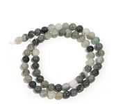 Kralen in forma di perle - Rondi in acciaio - 10 mm - Adatti per gioielleria fai da te - Colore verde