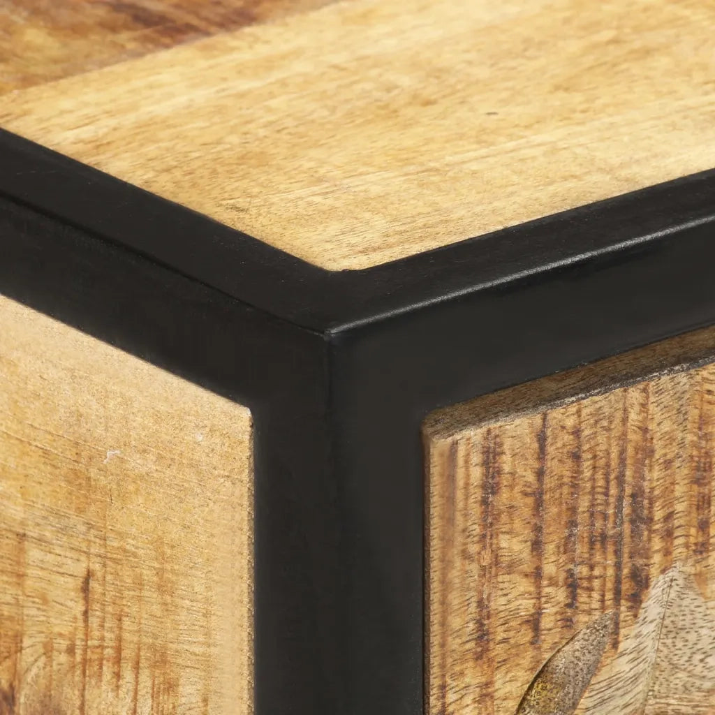 Tavolo Consolle 100x35x75 cm in Legno Massello di Mango cod mxl 54784