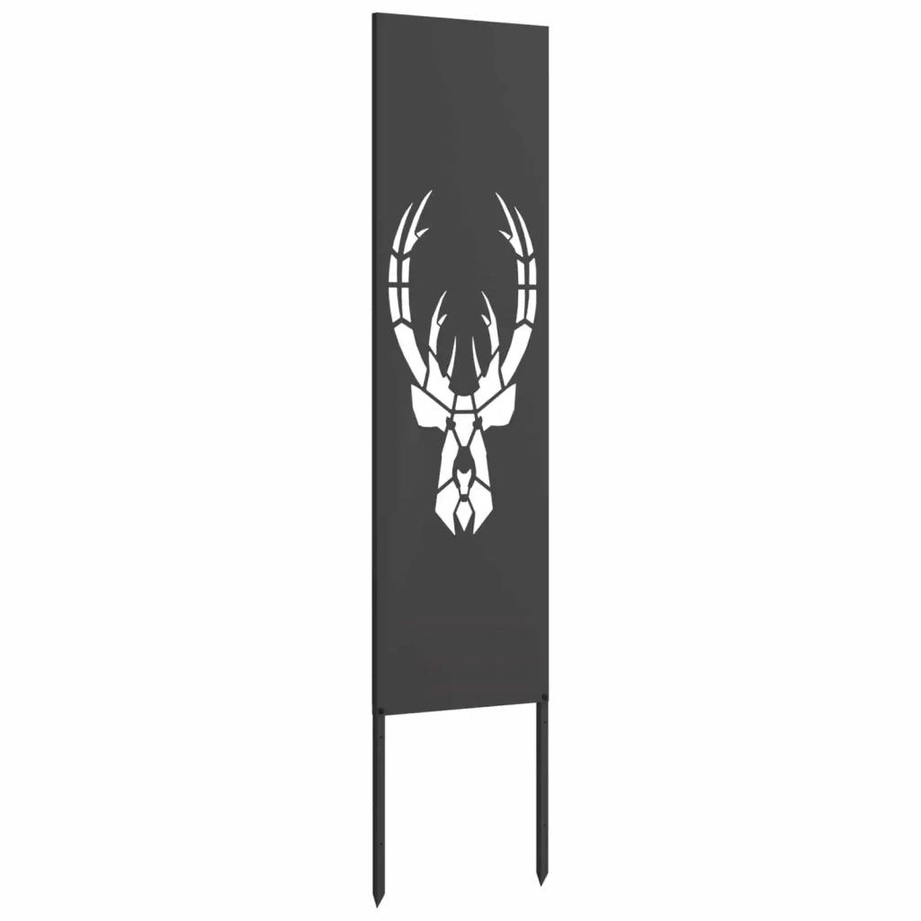 Schermo per privacy in giardino Stampa animale Nero 32 x 140 cm CFW3864340