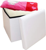 Poef Opportuno con Spazio di Ripostiglio - Hocker – Bancalino – Bancalino con Spazio di Ripostiglio - Accessori per la Sala da Pranzo 

Dimensioni: 38 x 38 x 38 cm