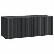 Mobile Porta TV da Muro Nero 78,5 x 31 x 30 cm 898376