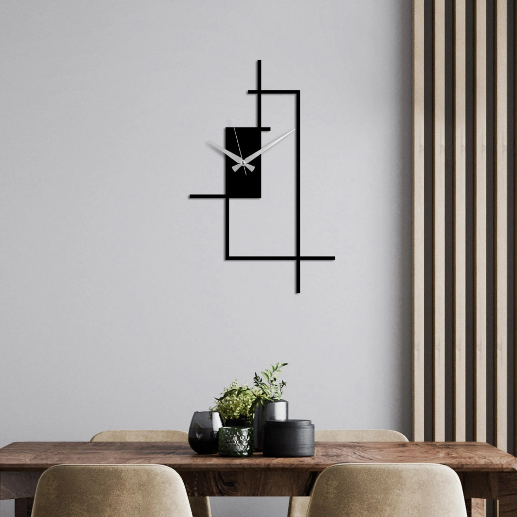 Morofaba, Quadro Materiale Struttura in Metallo, 49x30h cm Nero