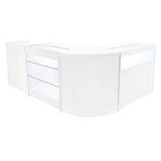 Set Banconi Bianco Polaris LED K900 B900 CM60 TB60 con Serratura e Vetrina