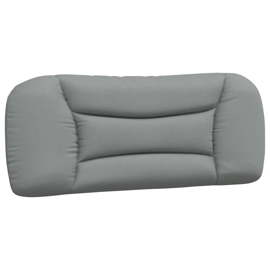 Cuscino testiera Hvar Grigio Chiaro 100 cm in Tessuto 3207716
