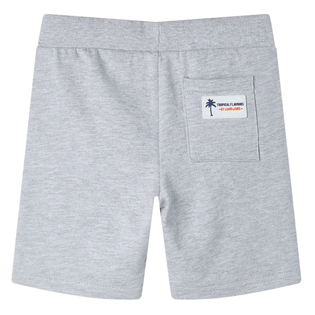 Pantaloncini per Bambini con Coulisse Grigio 140 CFW6975730