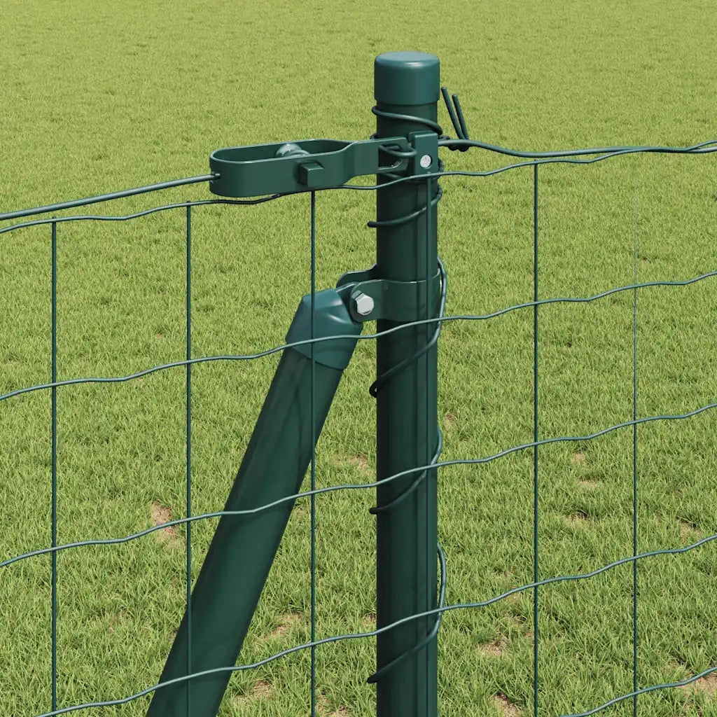 Recinzione da Giardino | Recinzione con Posto Verde 1,2 x 25 m Acciaio