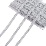 Tessuto Vincenato a Gimp 25 Metri - Decorazione per Interni - Artigianato - 1,3 cm Larghezza - Felpa Polyester