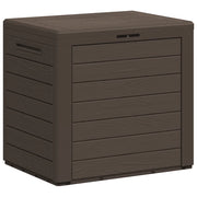 Baule da Giardino Marrone 58,5x46x55 cm in Polipropilene cod mxl 75478
