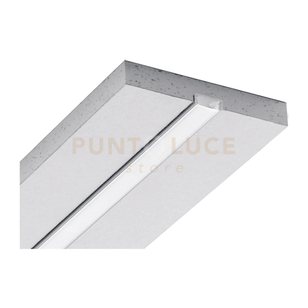 MASSA P- PROFILO INTEGRATO IN CARTONGESSO SP.12,5MM SEZIONABILE AD INCASSO COLORE ARGENTO MT2