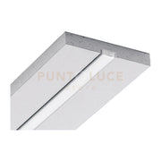 MASSA P- PROFILO INTEGRATO IN CARTONGESSO SP.12,5MM SEZIONABILE AD INCASSO COLORE ARGENTO MT2