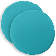 Federa 2 pcs HEERLEN Turchese Ø 60 cm Poliestere 923017