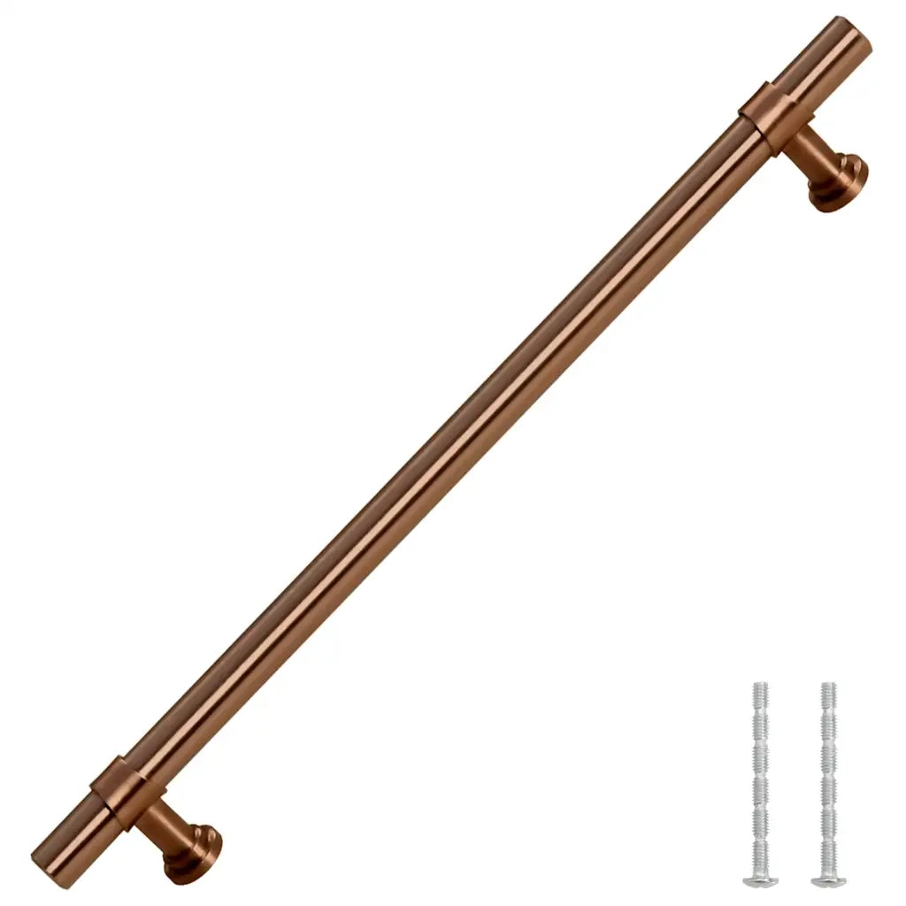 Maniglie per Mobili 5pz Bronzo 192mm in Acciaio Inox 155432