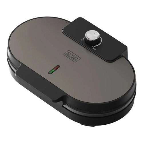 Piastra waffle black & decker bxfc3200e inox e black - 8432406680272