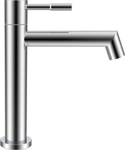 Kraan per acqua fredda, rubinetto bagno, miscelatore bagno unico giro con boccia smontabile, rubinetto bagno con scarico idroregolabile altezza 113 mm installazione facile, acciaio inossidabile