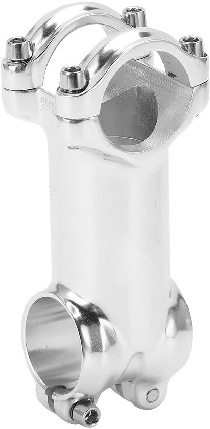 Manubrio regolabile per bicicletta da corsa - 31.8x80mm - 28.6mm per forcella - costruito in alluminio leggero - peso ridotto