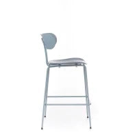 E-STYLO Sgabello moderno in polipropilene, ideale per arredare con stile cucine, isole, penisole e locali commerciali come bar e bistrot, 45cm X 51cm H. 98cm