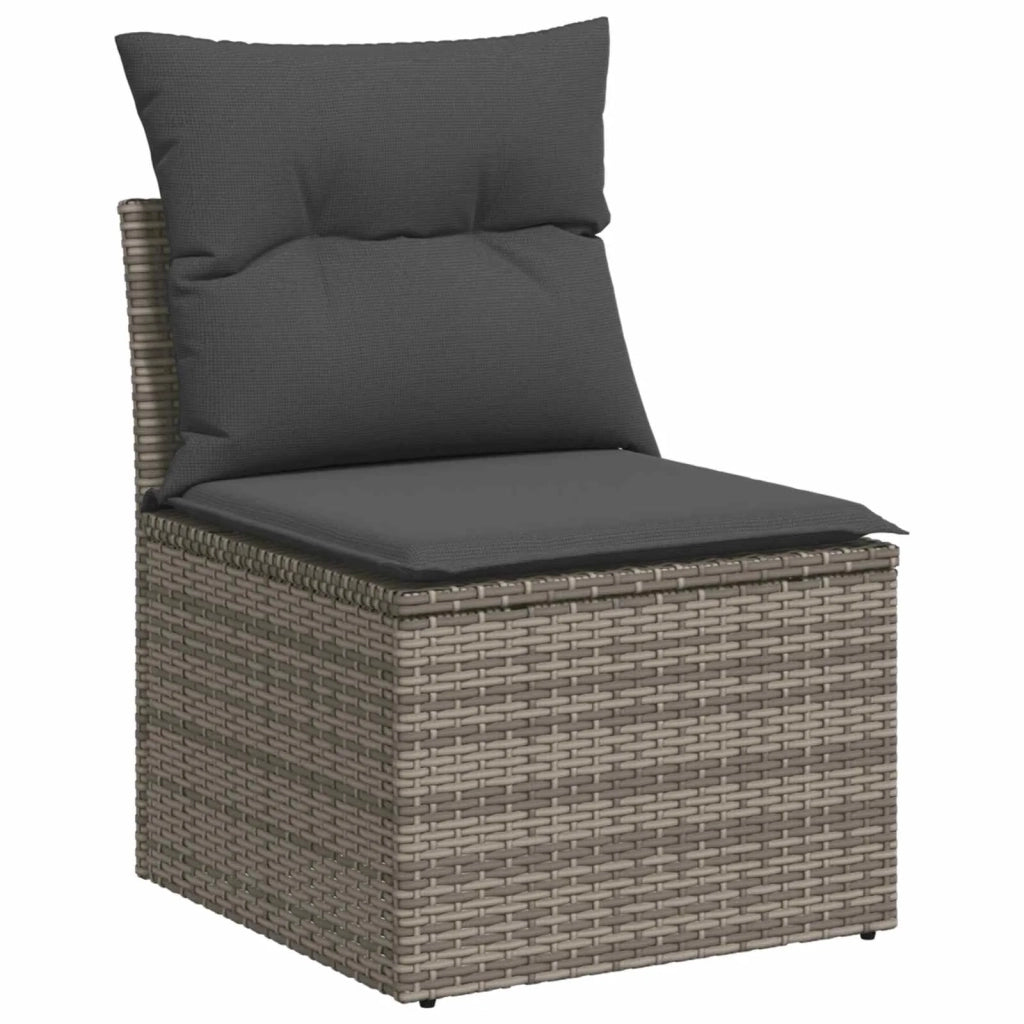 Set di divani 8 pz Grigio e Grigio Scuro 3448384