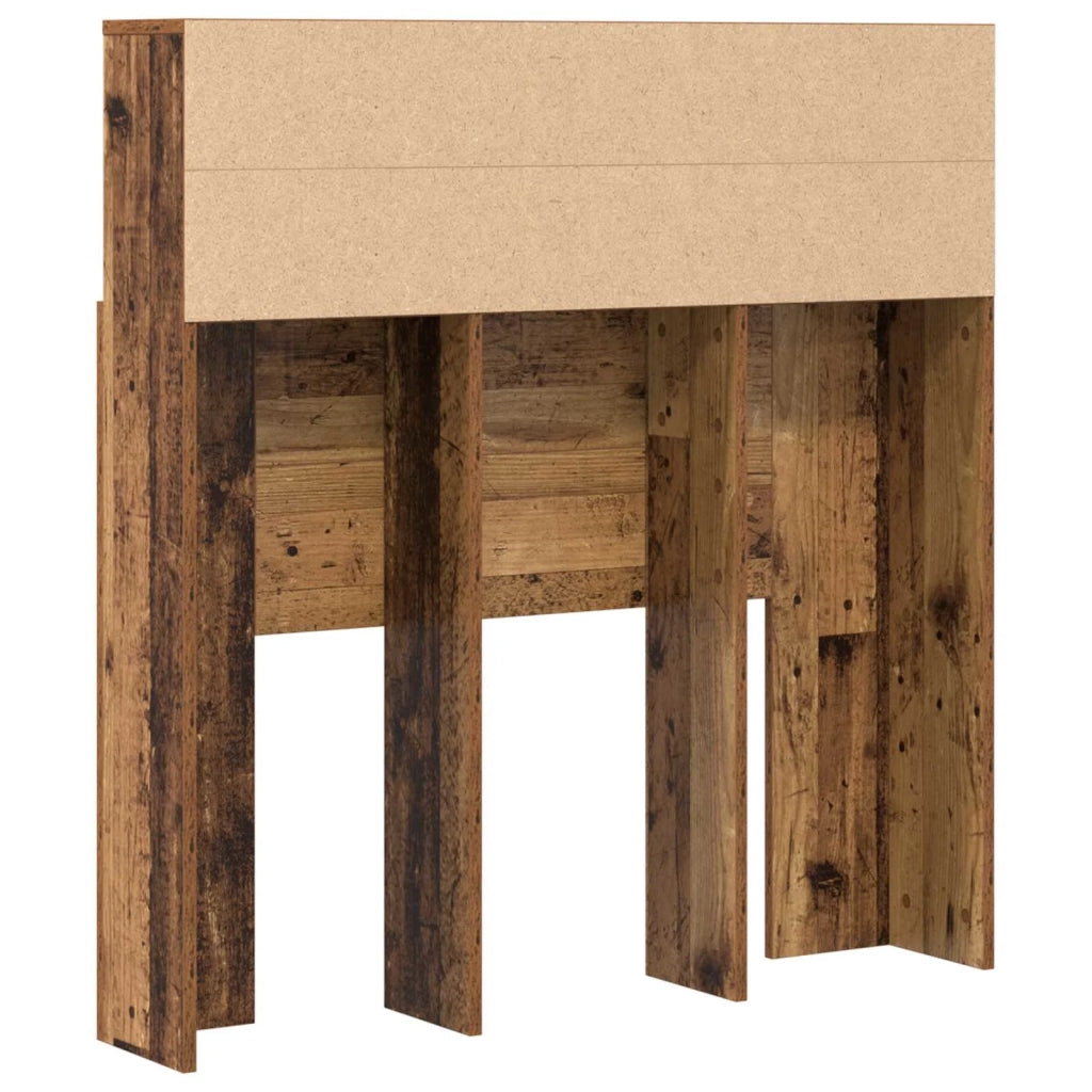Testata del letto Legno vecchio 100 x 19 x 103,5 cm 879444