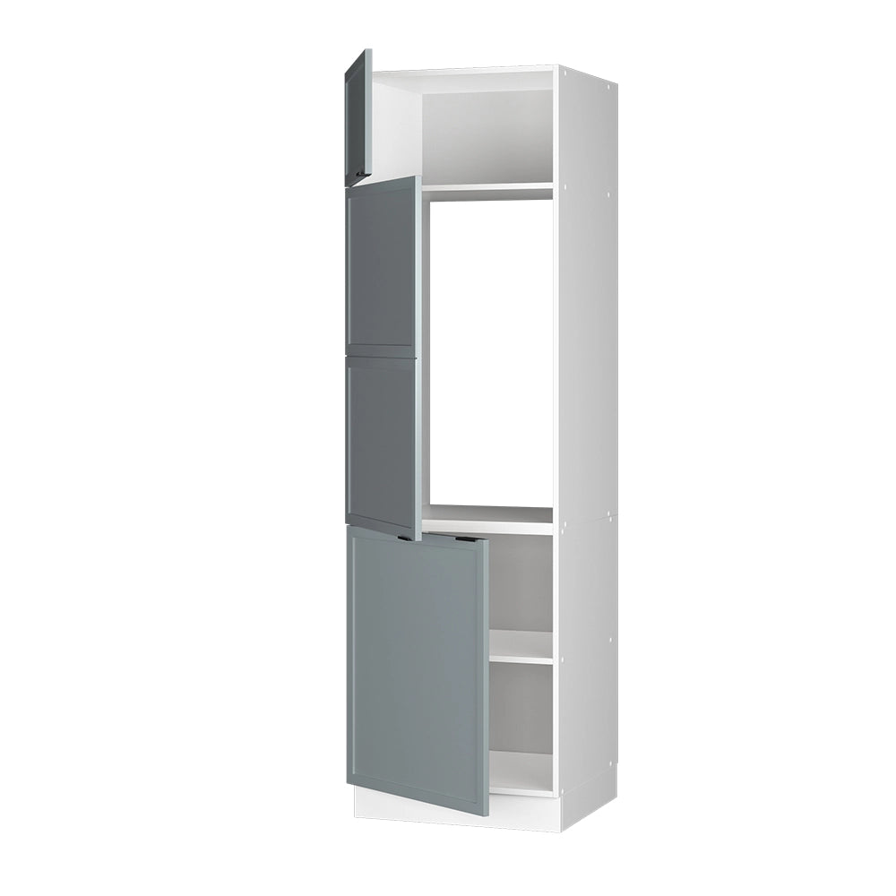 Vicco Armadio frigorifero Blu-grigio chiaro 60 cm