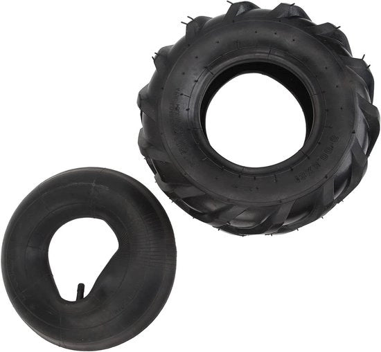Pneumatico Bicicletta ATV 13x5.00-6 - Banda Esterna - Resistente allo Sfregamento - Gomma Durevole - Flessibile - Disegno a Telaio Offroad