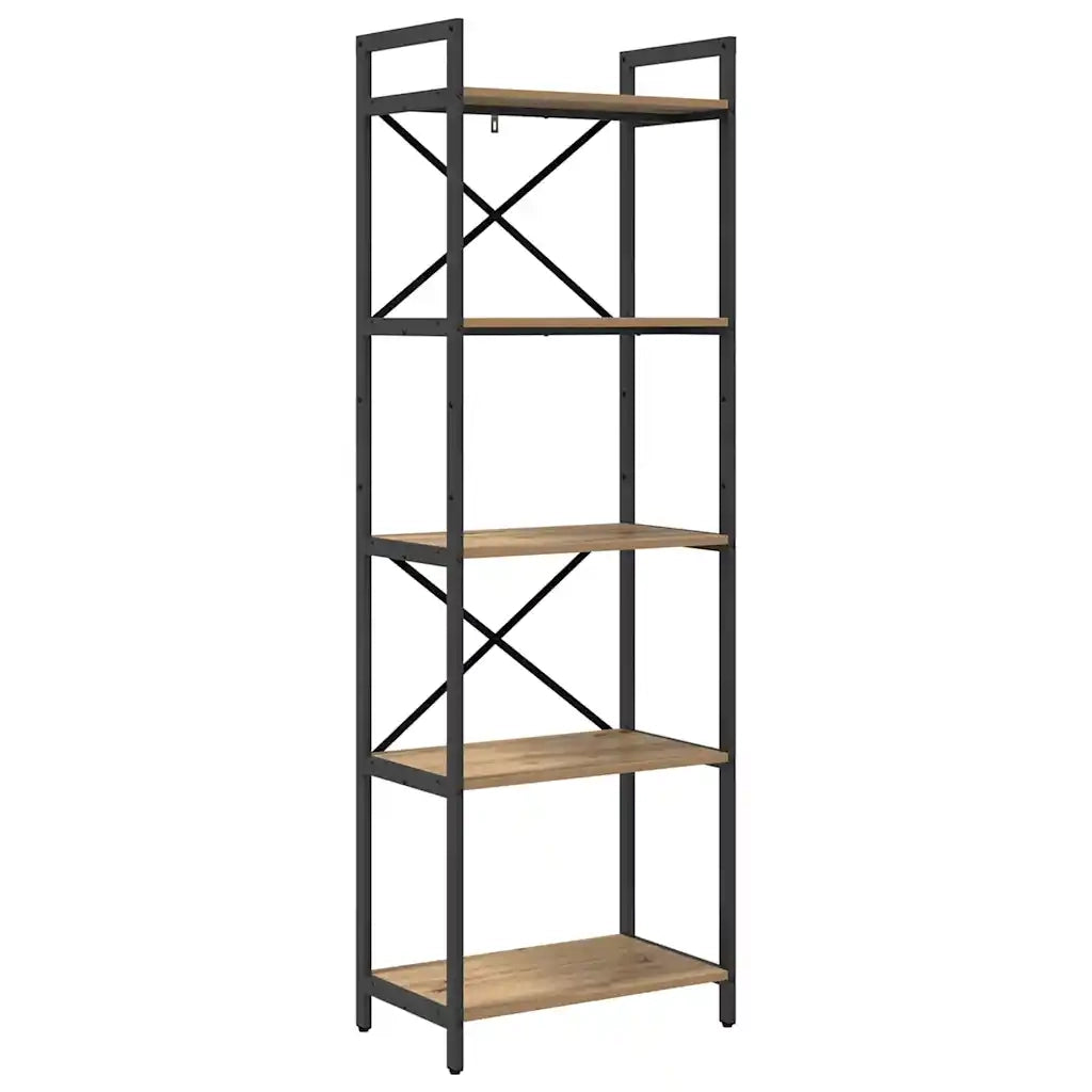 Libreria 5 livelli 56 x 34 x 171 cm Legno ingegnerizzato 883867