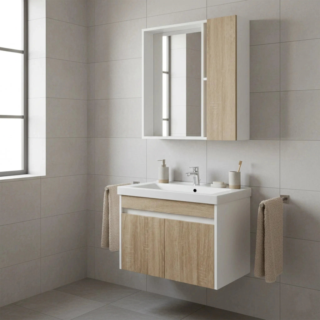 Set Di Mobili Da Bagno Faro 60 Cm