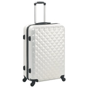 Set Trolley a Custodia Rigida 3 pz Argento Lucido in ABS CFW8930499