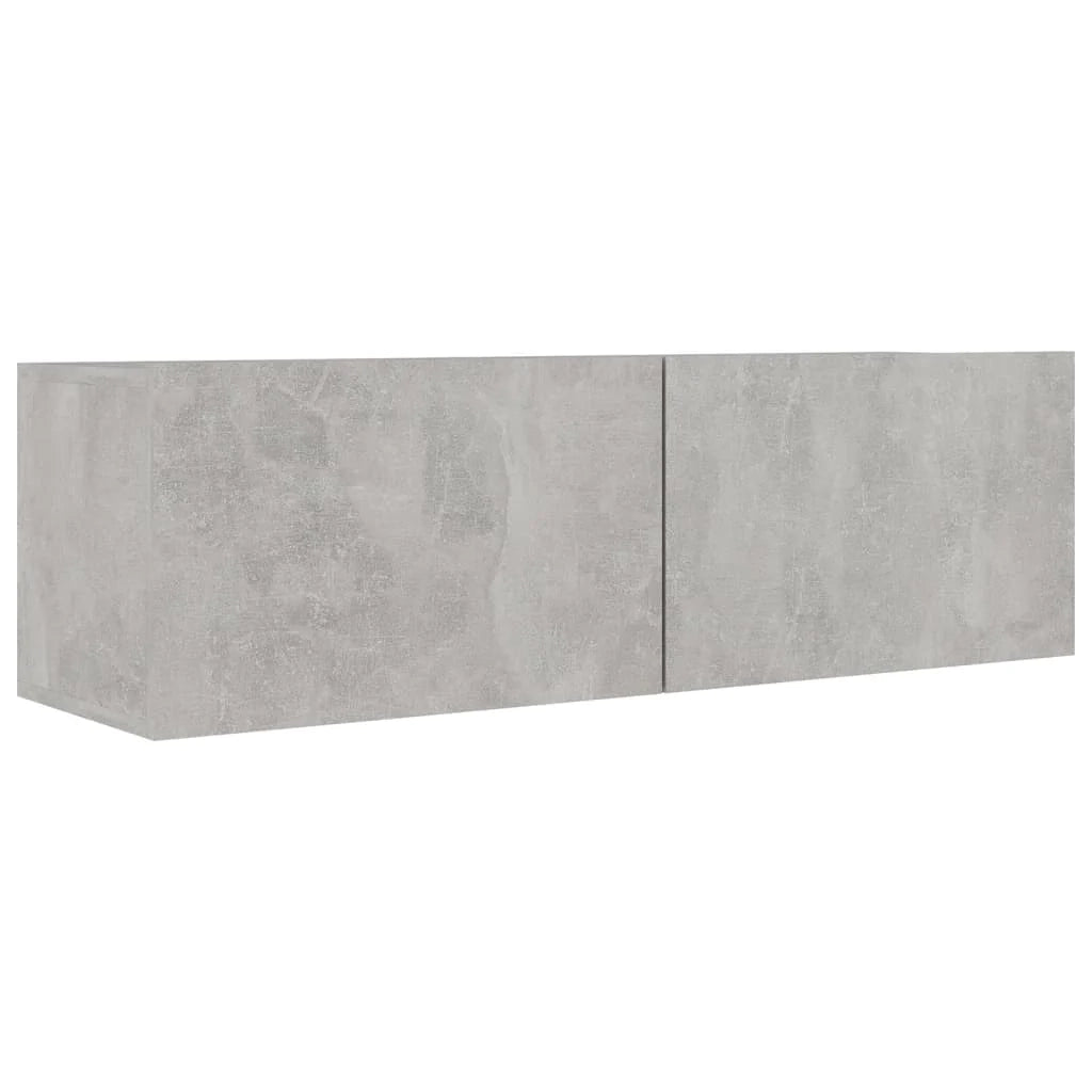 Set di mobili da 7 pezzi tra cui armadio credenza mobile TV televisore per soggiorno camera da letto salotto legno ingegnerizzato grigio 02_0025164